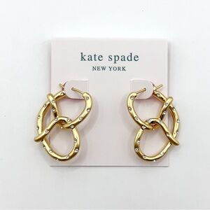 Kate Spade pretzel earrings
